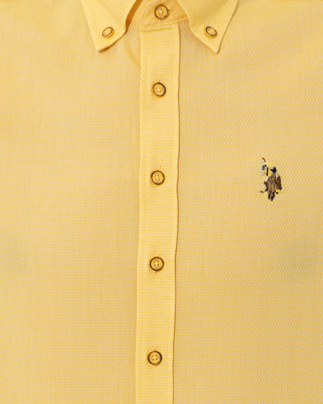 Yellow Shirt Long Sleeve U.S. Polo Assn.