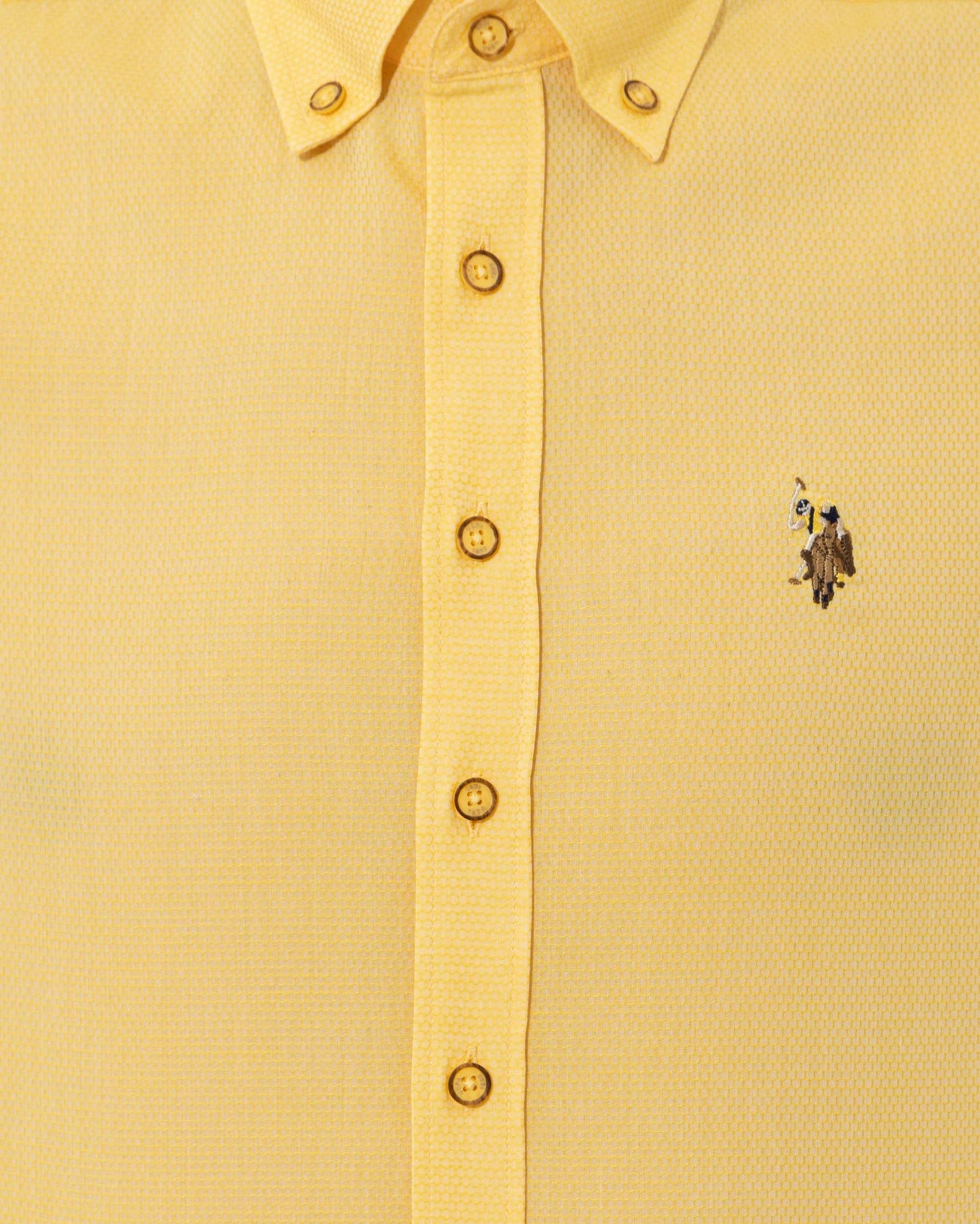 Yellow Shirt Long Sleeve U.S. Polo Assn.