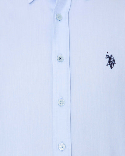 Light Blue Shirt Long Sleeve U.S. Polo Assn.