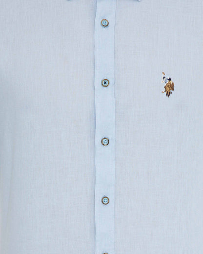 Light Blue Shirt Long Sleeve U.S. Polo Assn.