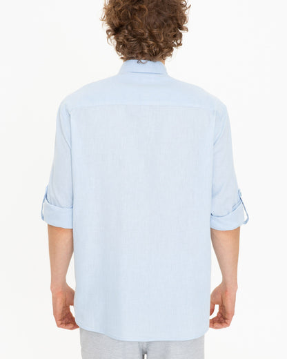 Light Blue Shirt Long Sleeve U.S. Polo Assn.