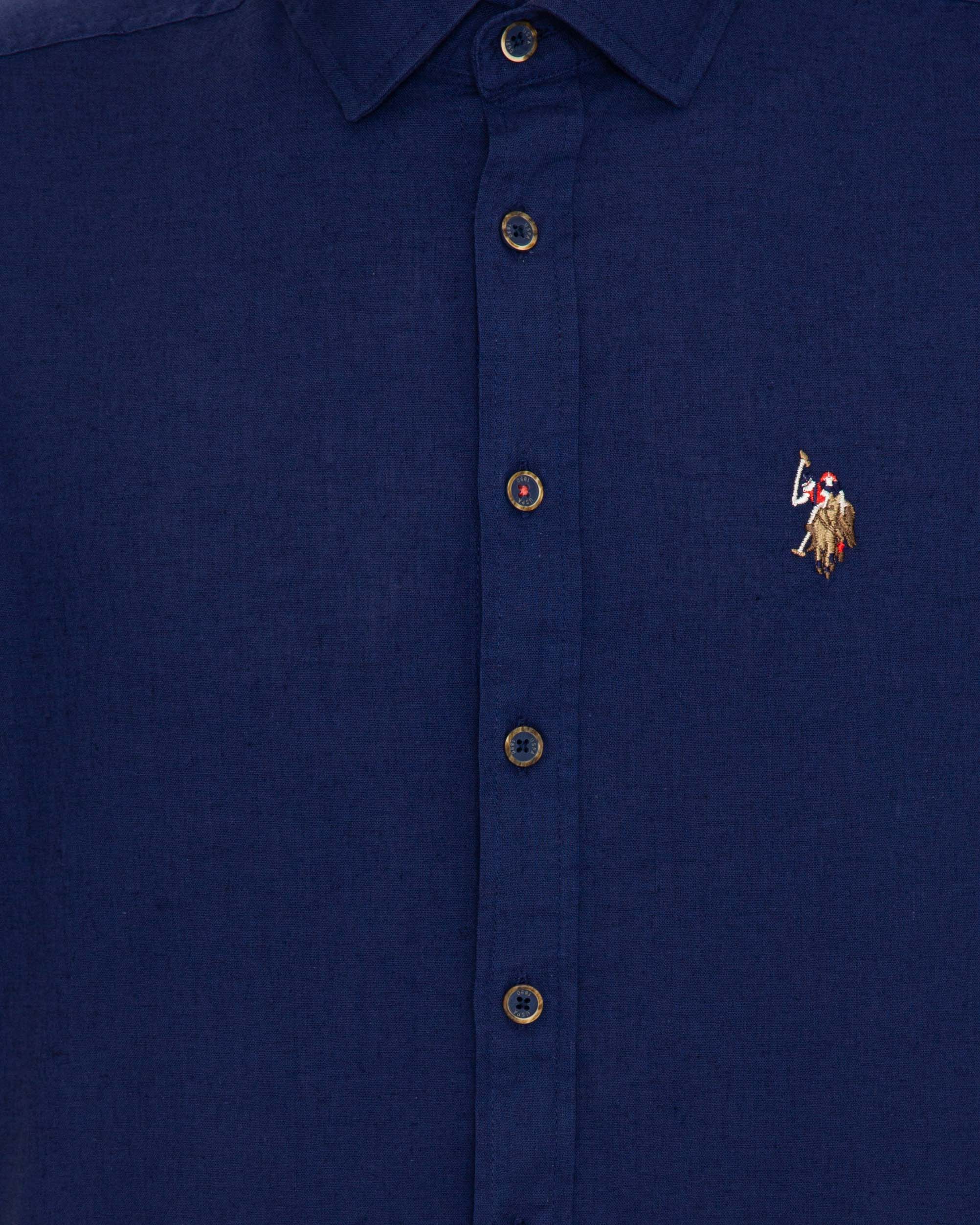 Dark Blue Shirt Long Sleeve U.S. Polo Assn.