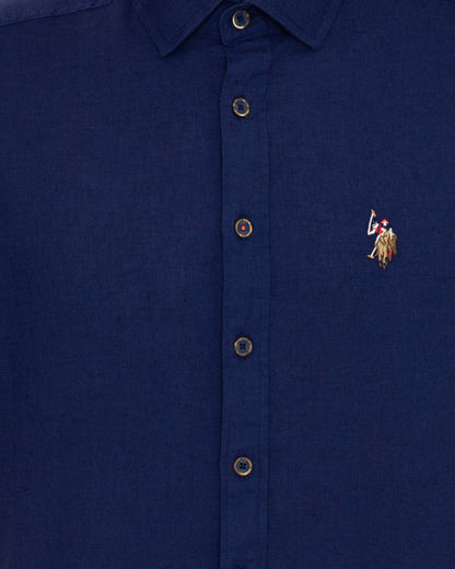Dark Blue Shirt Long Sleeve U.S. Polo Assn.