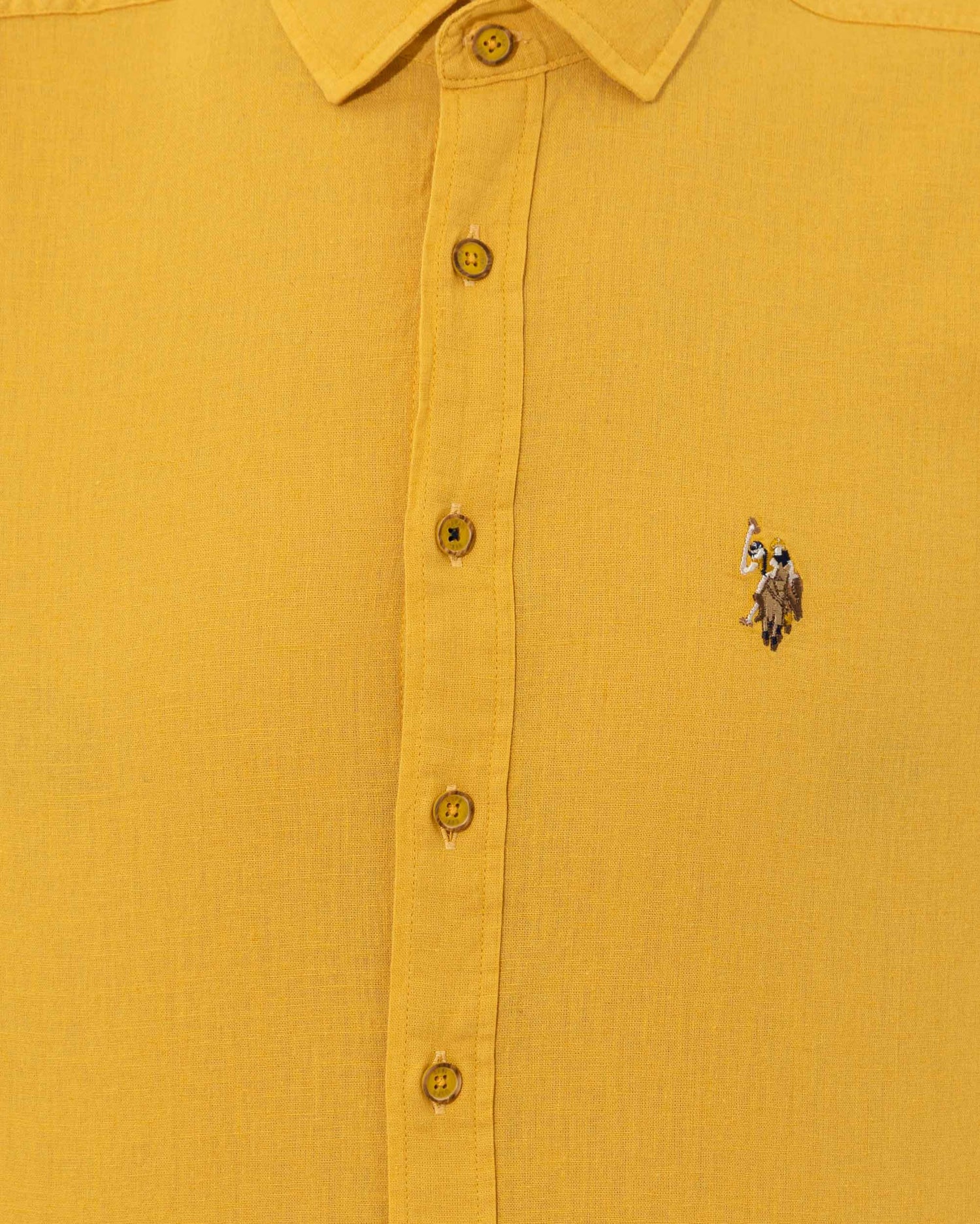 Yellow Shirt Long Sleeve U.S. Polo Assn.
