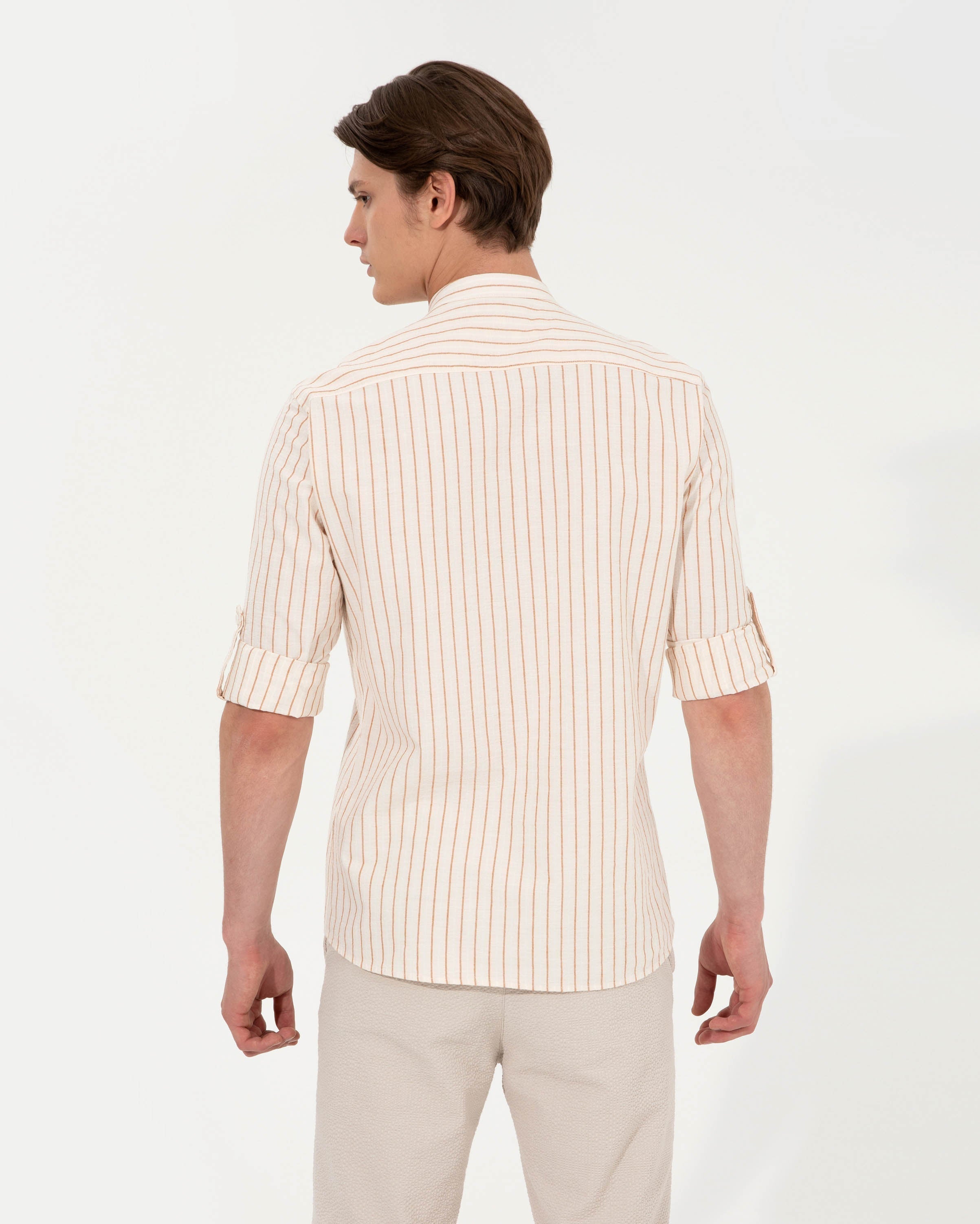 Beige Shirt Long Sleeve U.S. Polo Assn.