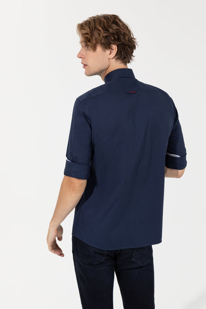 Dark Blue Shirt Long Sleeve U.S. Polo Assn.