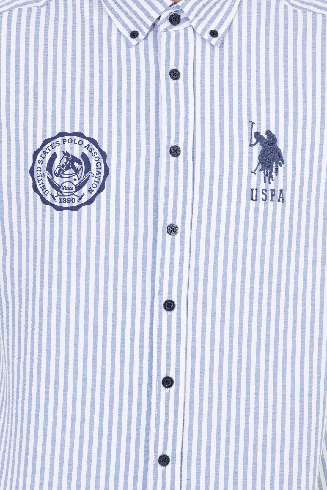 Light Blue Shirt Long Sleeve U.S. Polo Assn.