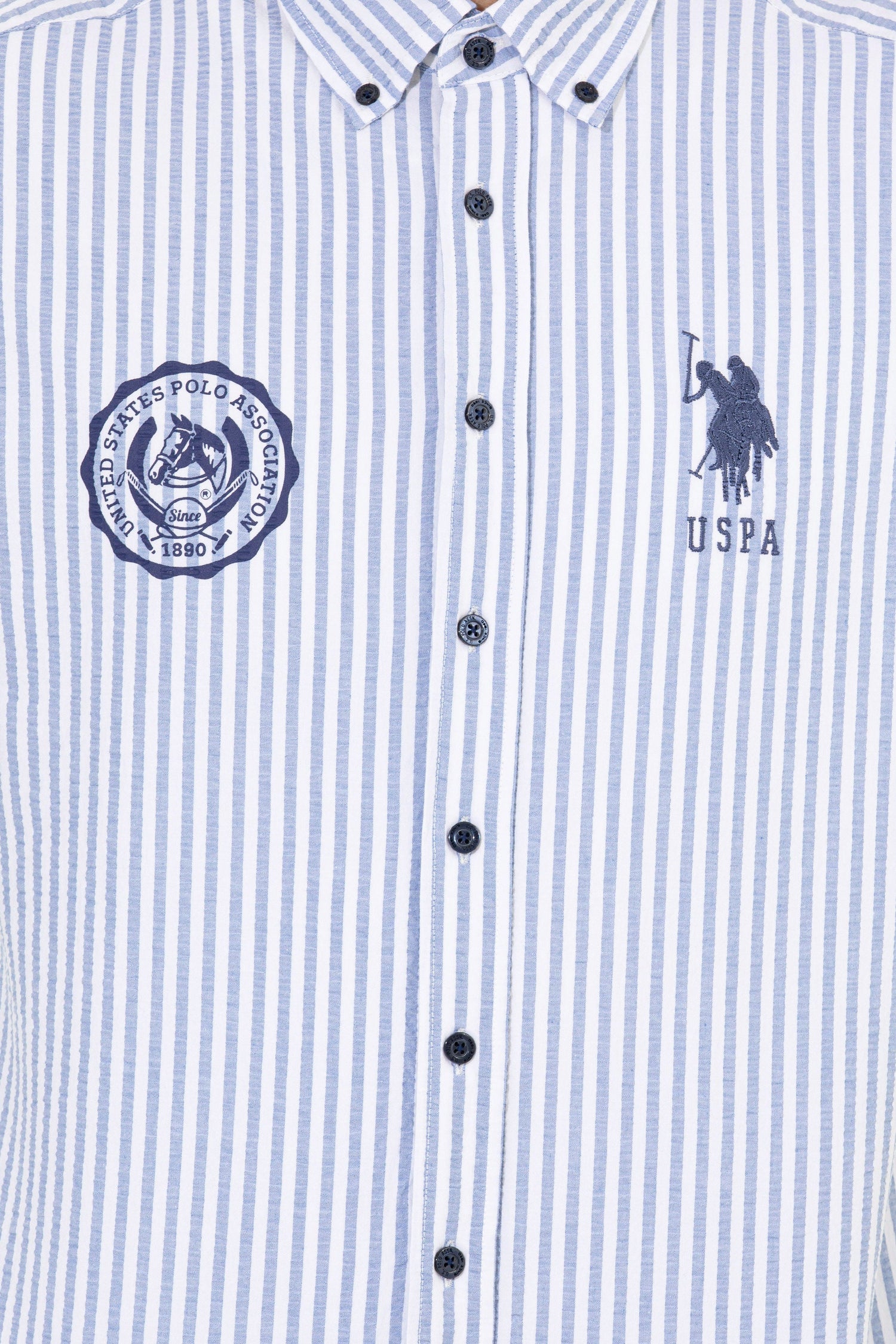 Light Blue Shirt Long Sleeve U.S. Polo Assn.