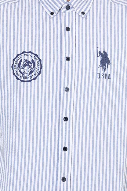 Light Blue Shirt Long Sleeve U.S. Polo Assn.