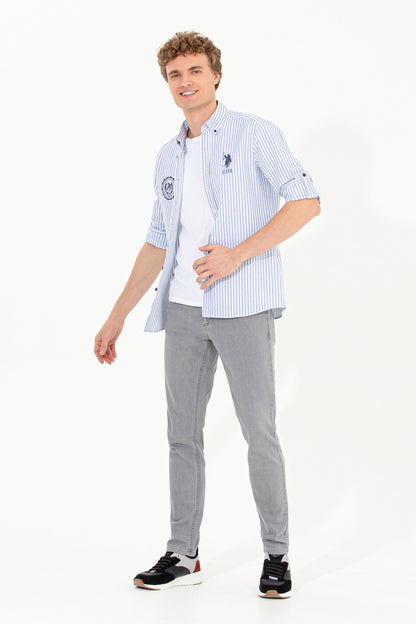 Light Blue Shirt Long Sleeve U.S. Polo Assn.