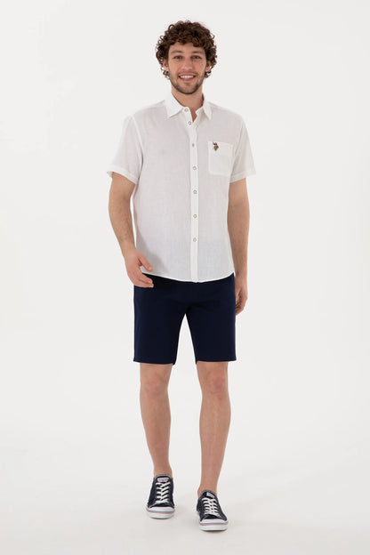 U.S. Polo Assn. White Men White Shirt SKU: G081SZ0040 2082772_VR013 Image 04