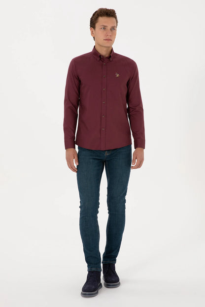 U.S. Polo Assn._New Plum_New Plum Shirt_G081SZ0040 2225466_VR177_04