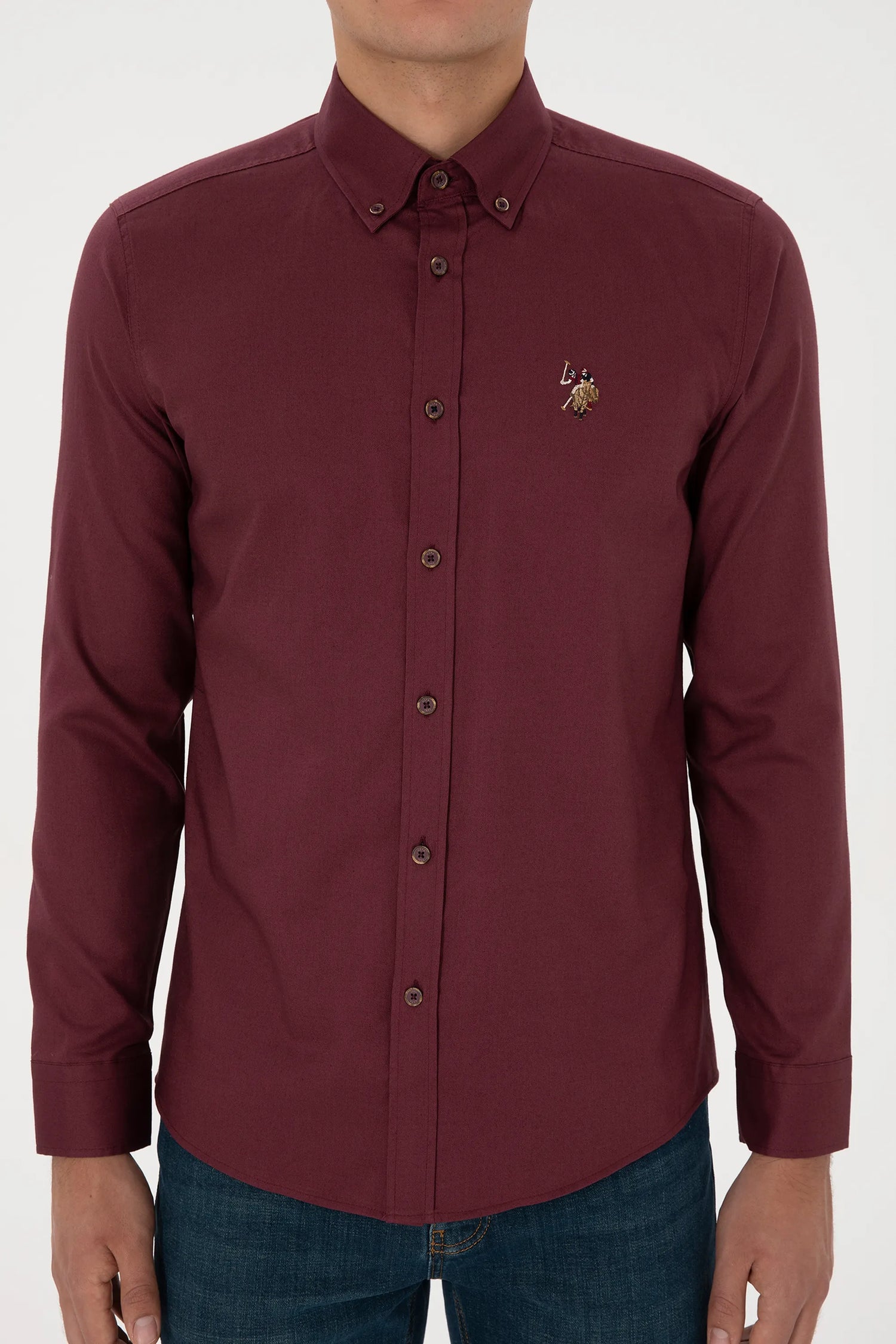 U.S. Polo Assn._New Plum_New Plum Shirt_G081SZ0040 2225466_VR177_06