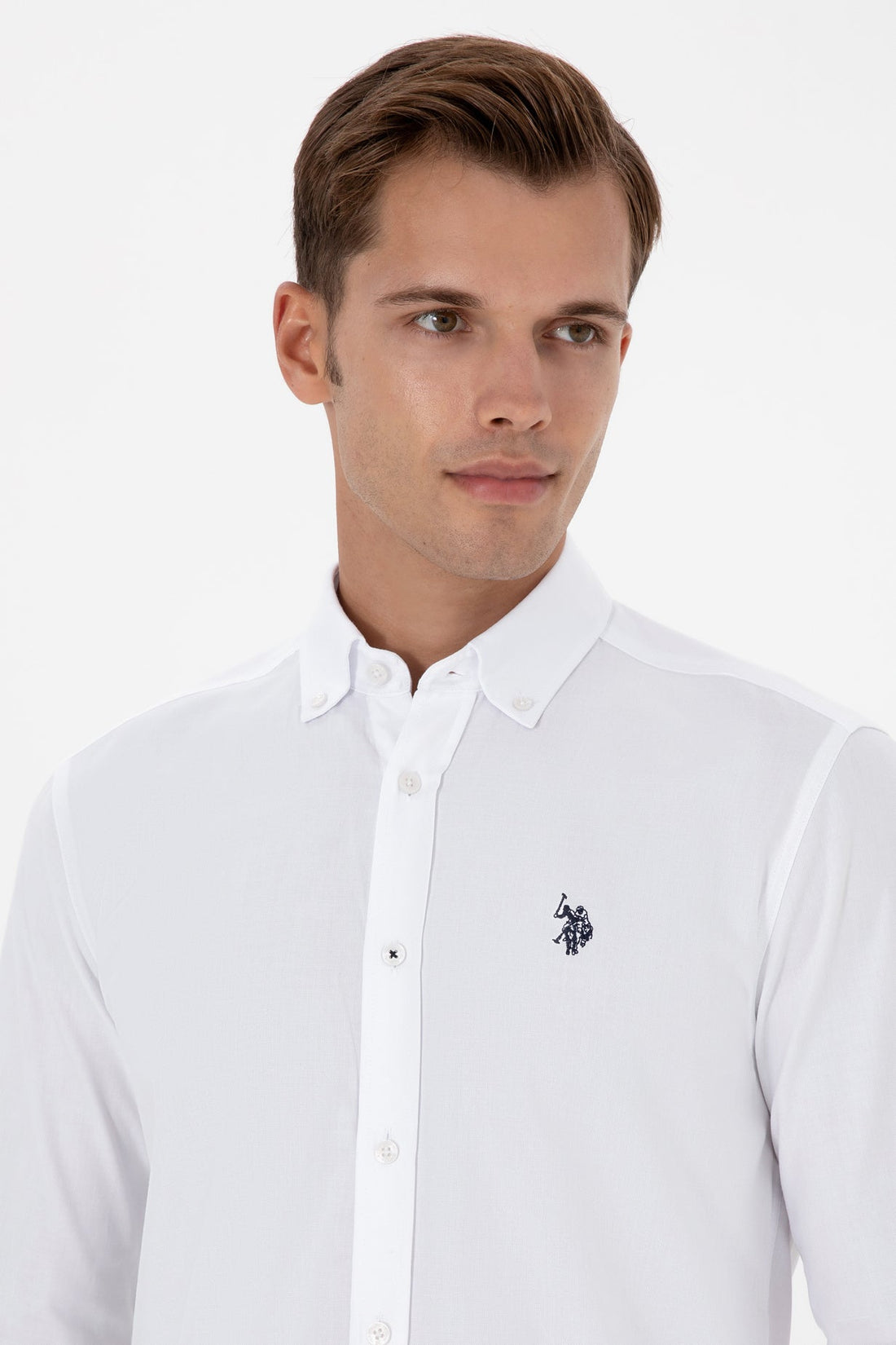 U.S. Polo Assn._White_White Shirt Long Sleeve_G081SZ0040 2225521_VR013_02
