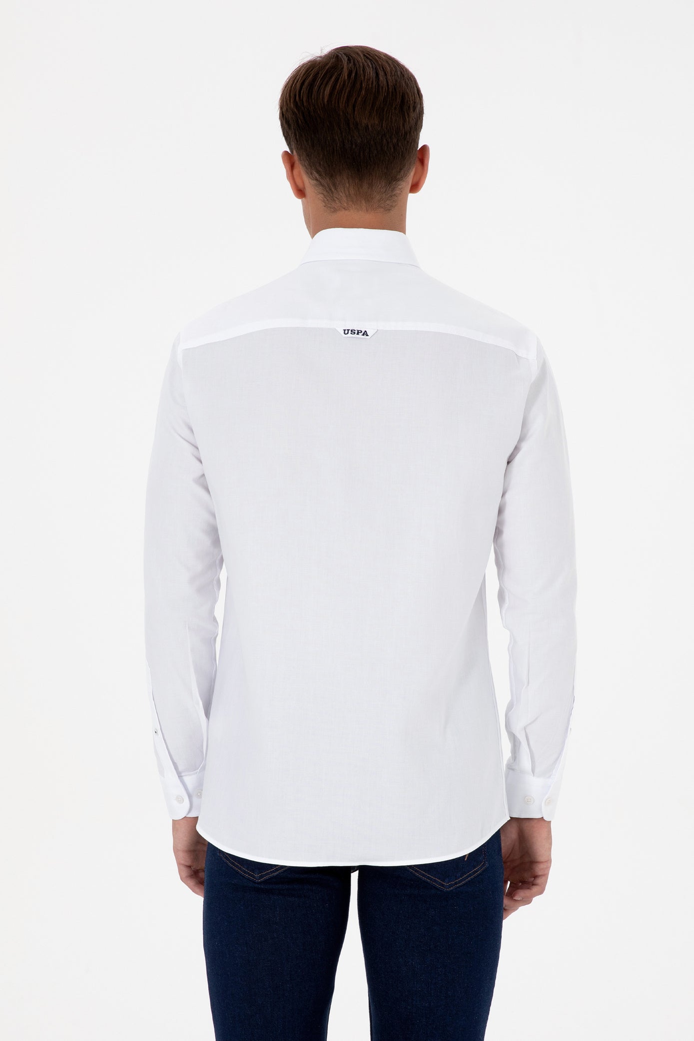 U.S. Polo Assn._White_White Shirt Long Sleeve_G081SZ0040 2225521_VR013_05
