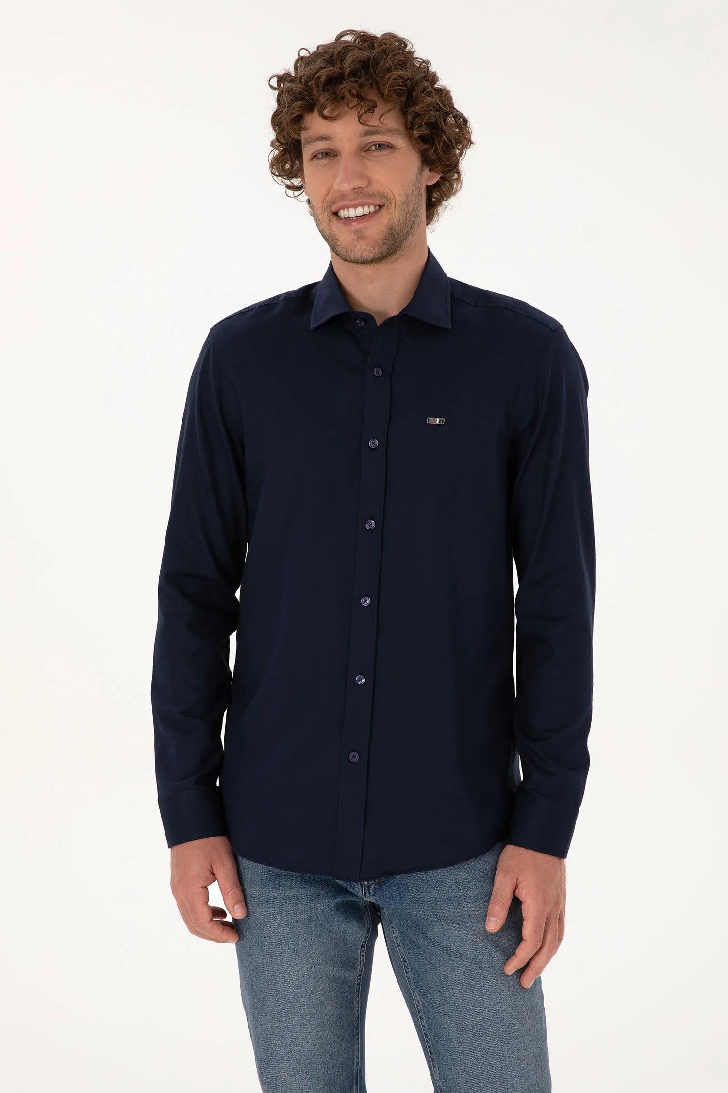 U.S. Polo Assn._Navy_Navy Shirt_G081SZ0040 2225552_VR033_01