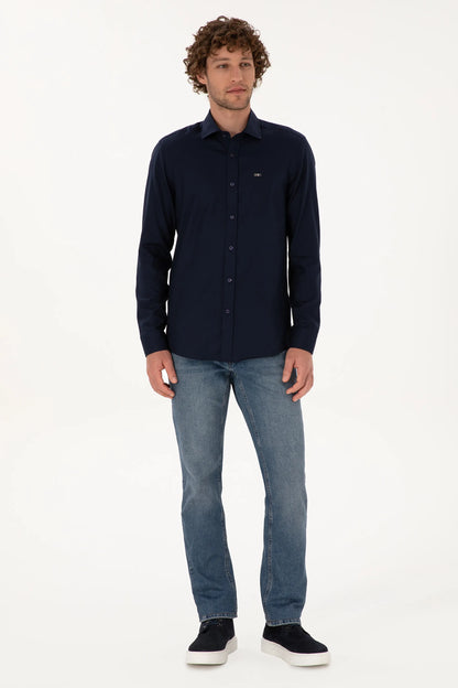 U.S. Polo Assn._Navy_Navy Shirt_G081SZ0040 2225552_VR033_04
