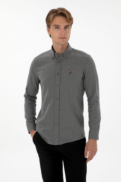 U.S. Polo Assn._Grey_Grey Shirt Long Sleeve_G081SZ0040 2225603_VR024_01