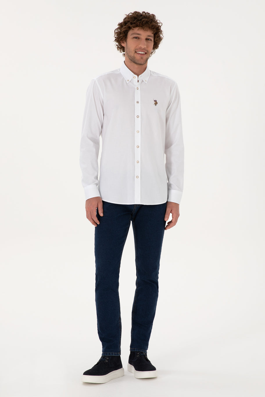 U.S. Polo Assn._White_White Shirt Long Sleeve_G081SZ0040 2225643_VR013_04