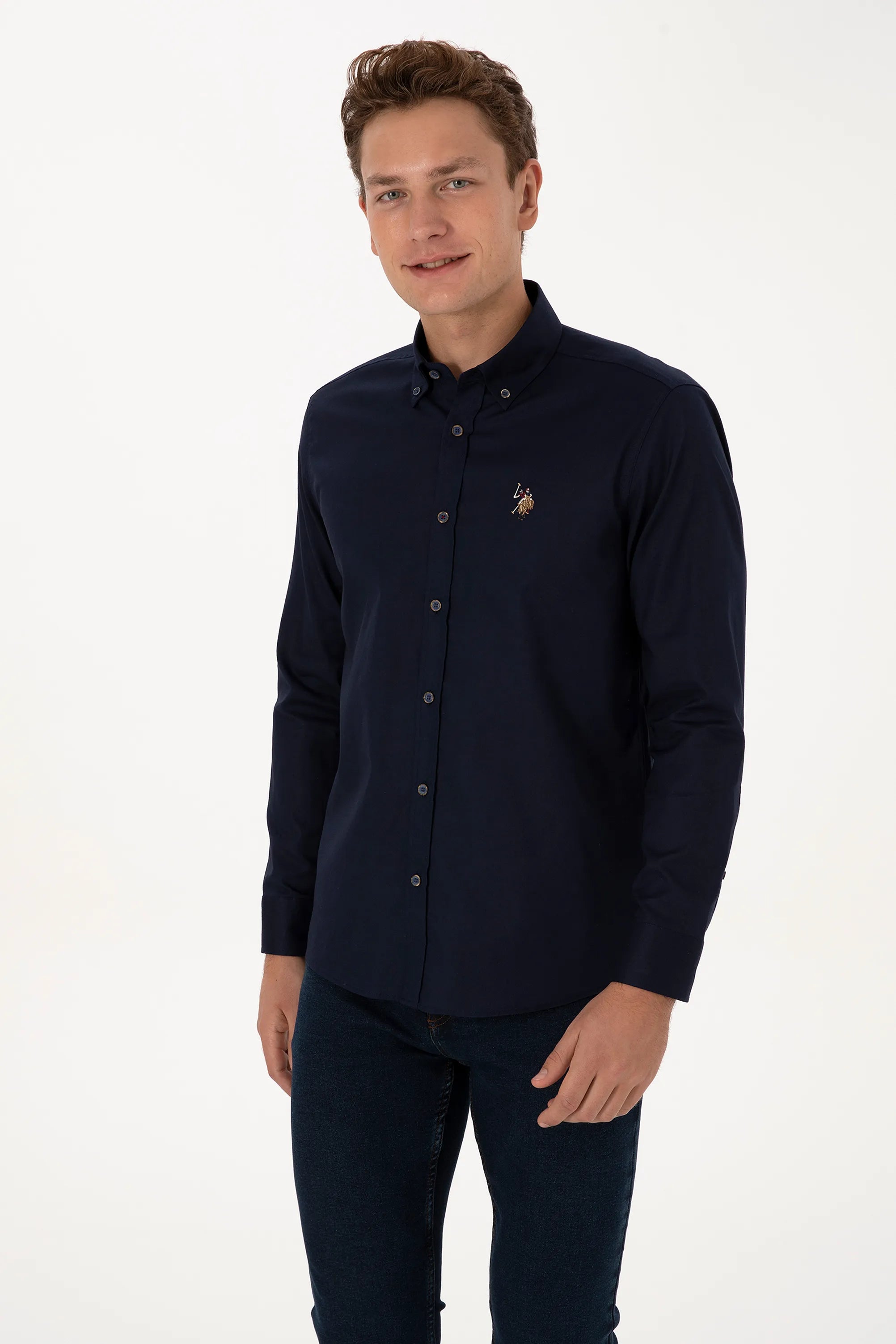 U.S. Polo Assn._Navy_Navy Shirt_G081SZ0040 2225643_VR033_03