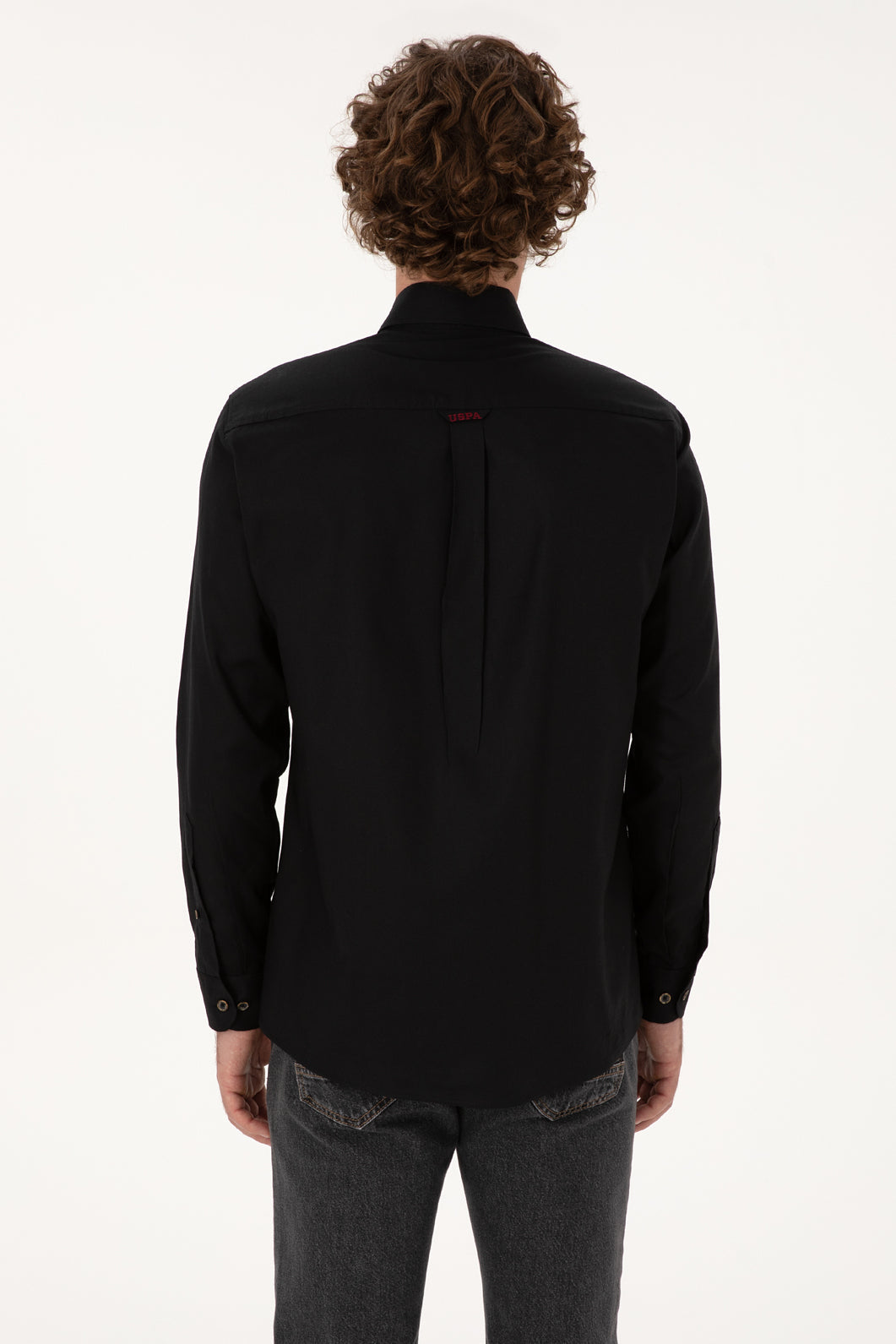 U.S. Polo Assn._Black_Black Shirt Long Sleeve_G081SZ0040 2225643_VR046_05