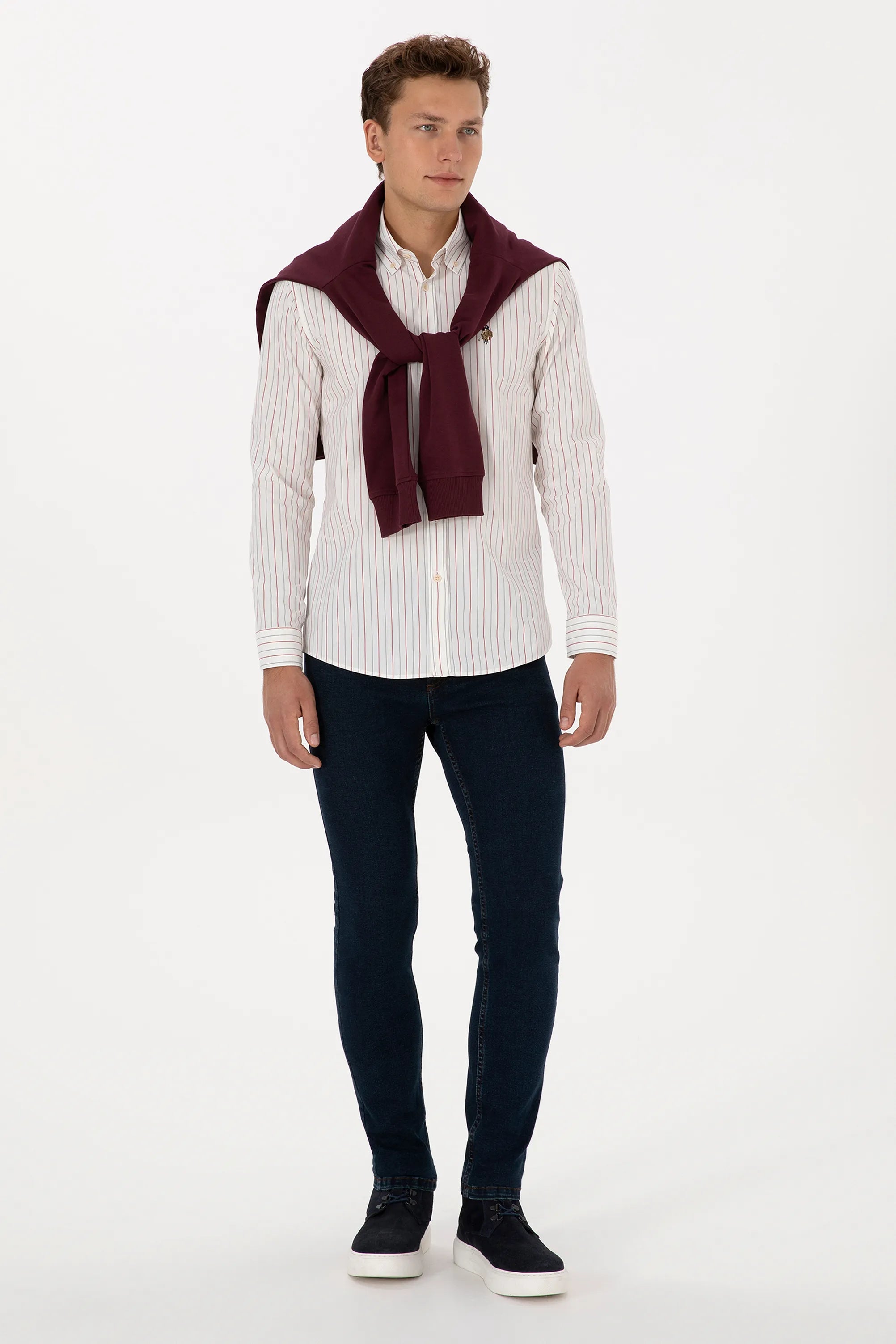 U.S. Polo Assn._Bordeaux_Bordeaux Shirt_G081SZ0040 2236011_VR014_04