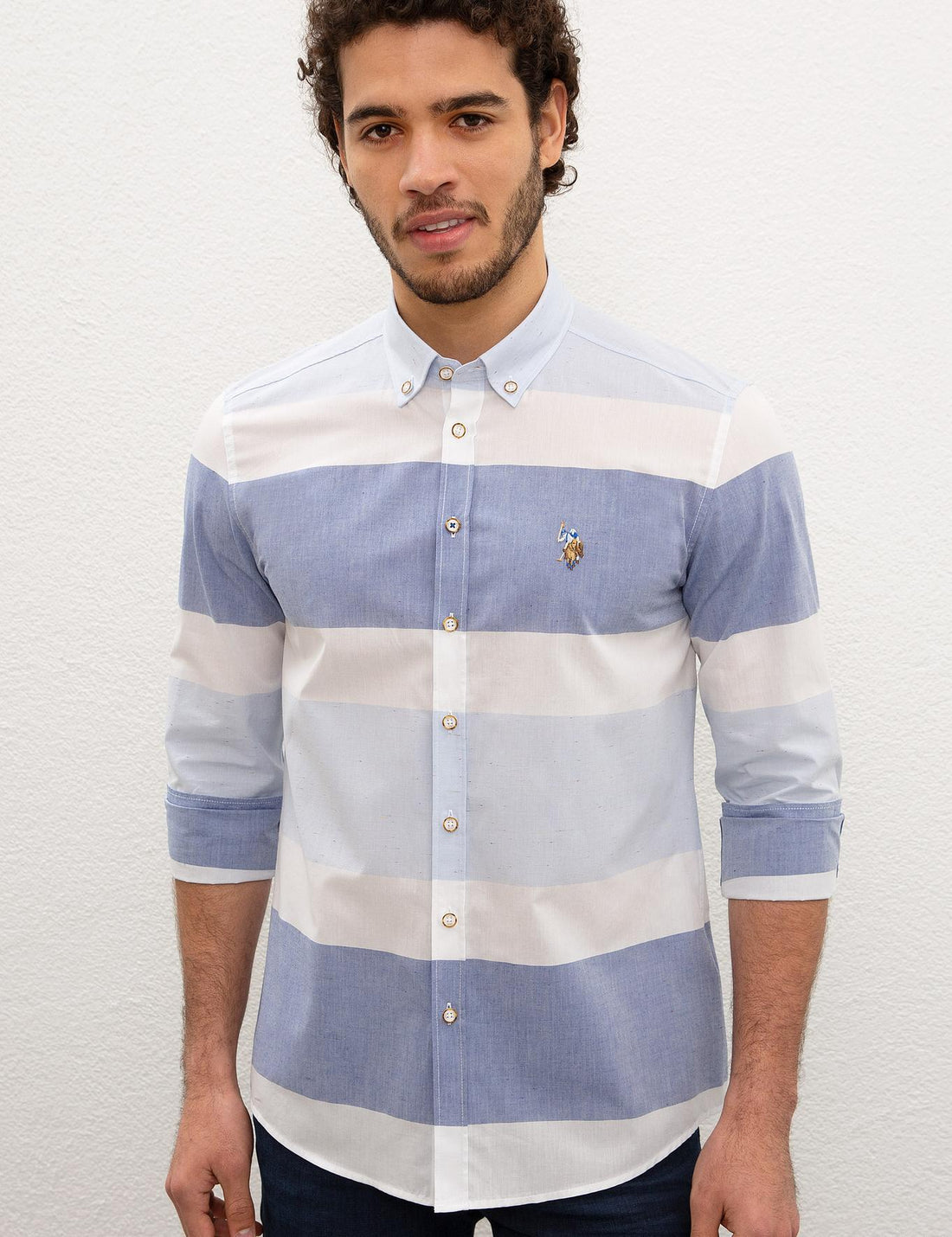 Light Blue Shirt Long Sleeve U.S. Polo Assn.