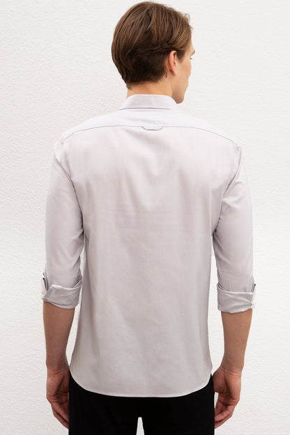 Light Grey Shirt Long Sleeve U.S. Polo Assn.