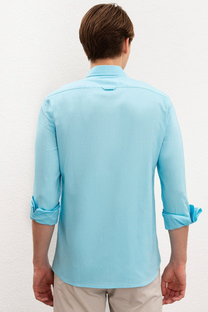 Middle Blue Shirt Long Sleeve U.S. Polo Assn.