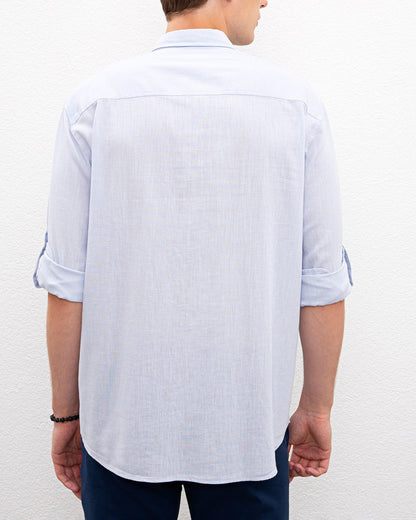 Light Blue Shirt Long Sleeve U.S. Polo Assn.