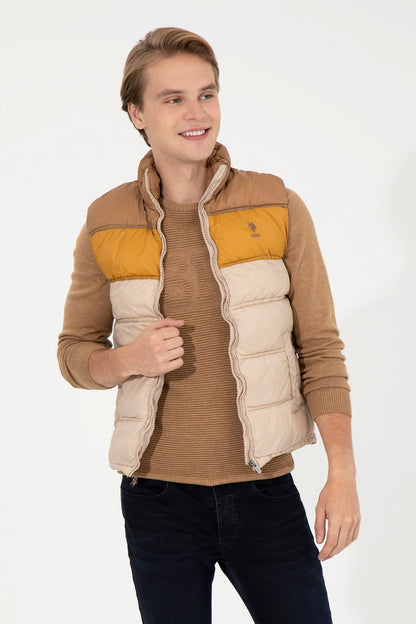 Beige Woven Vest U.S. Polo Assn.