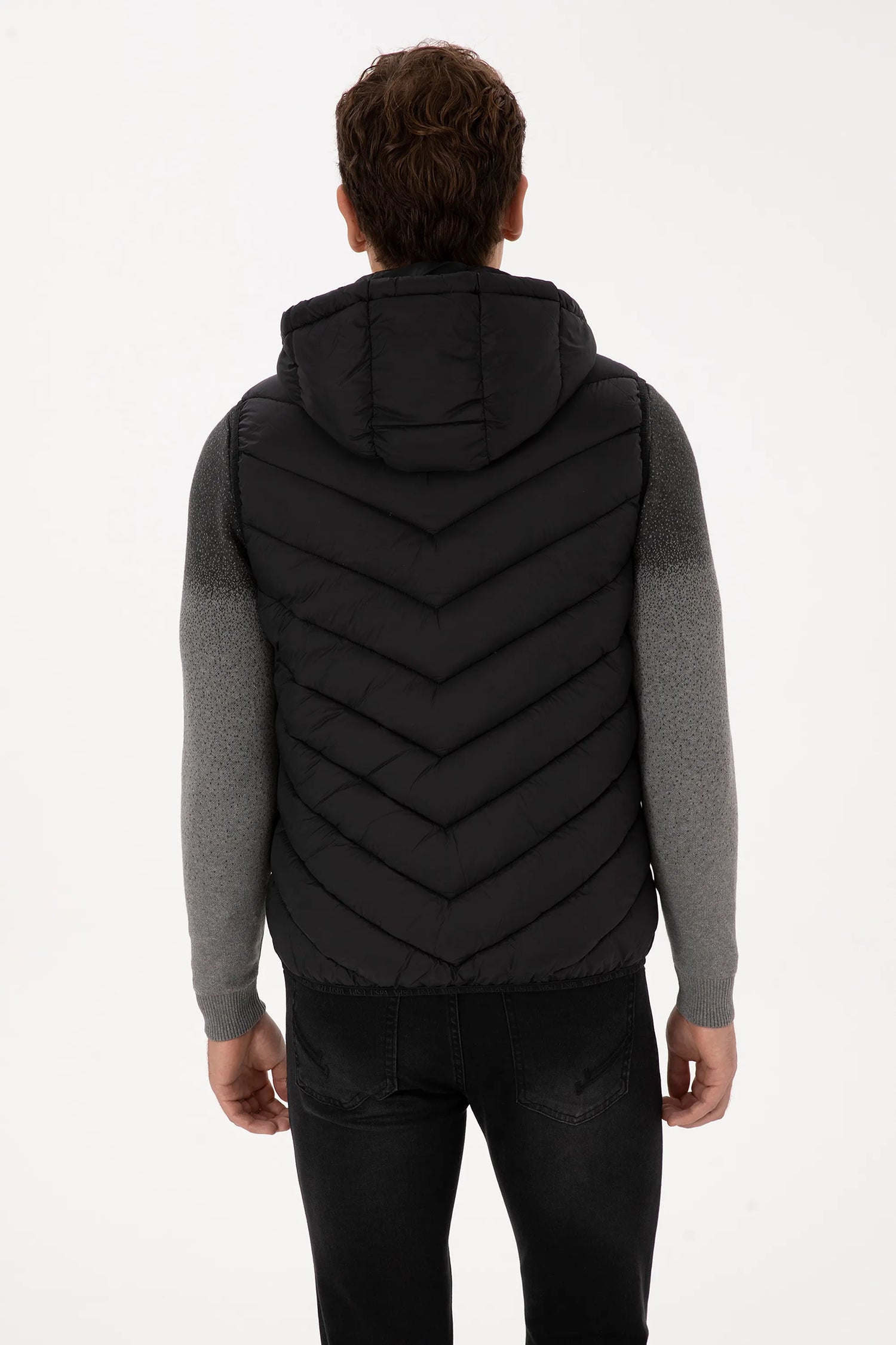 U.S. Polo Assn._Black_Black Vest Jacket_G081SZ0100 2246383_VR046_05