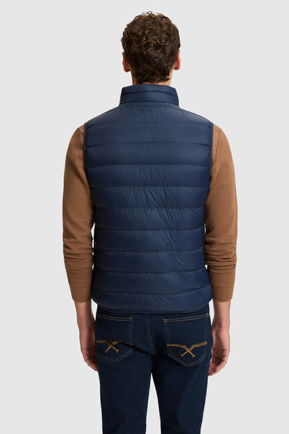 U.S. Polo Assn. Navy Men Navy Lightweight Padded Vest Jacket SKU: G081SZ0100 PU-13219_VR033 Image 05