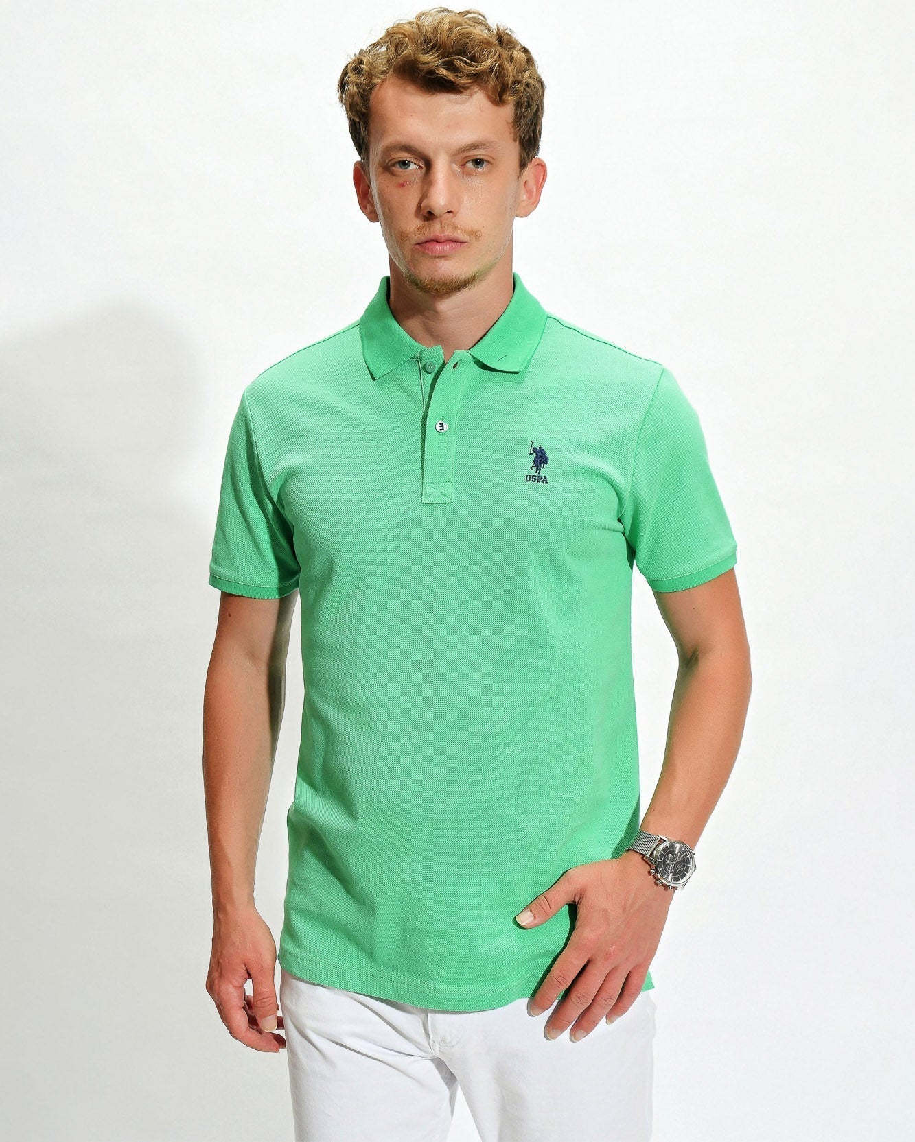 Light Green Polo Shirt U.S. Polo Assn.