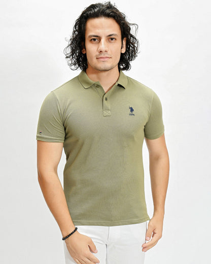 Kaki Polo Shirt U.S. Polo Assn.