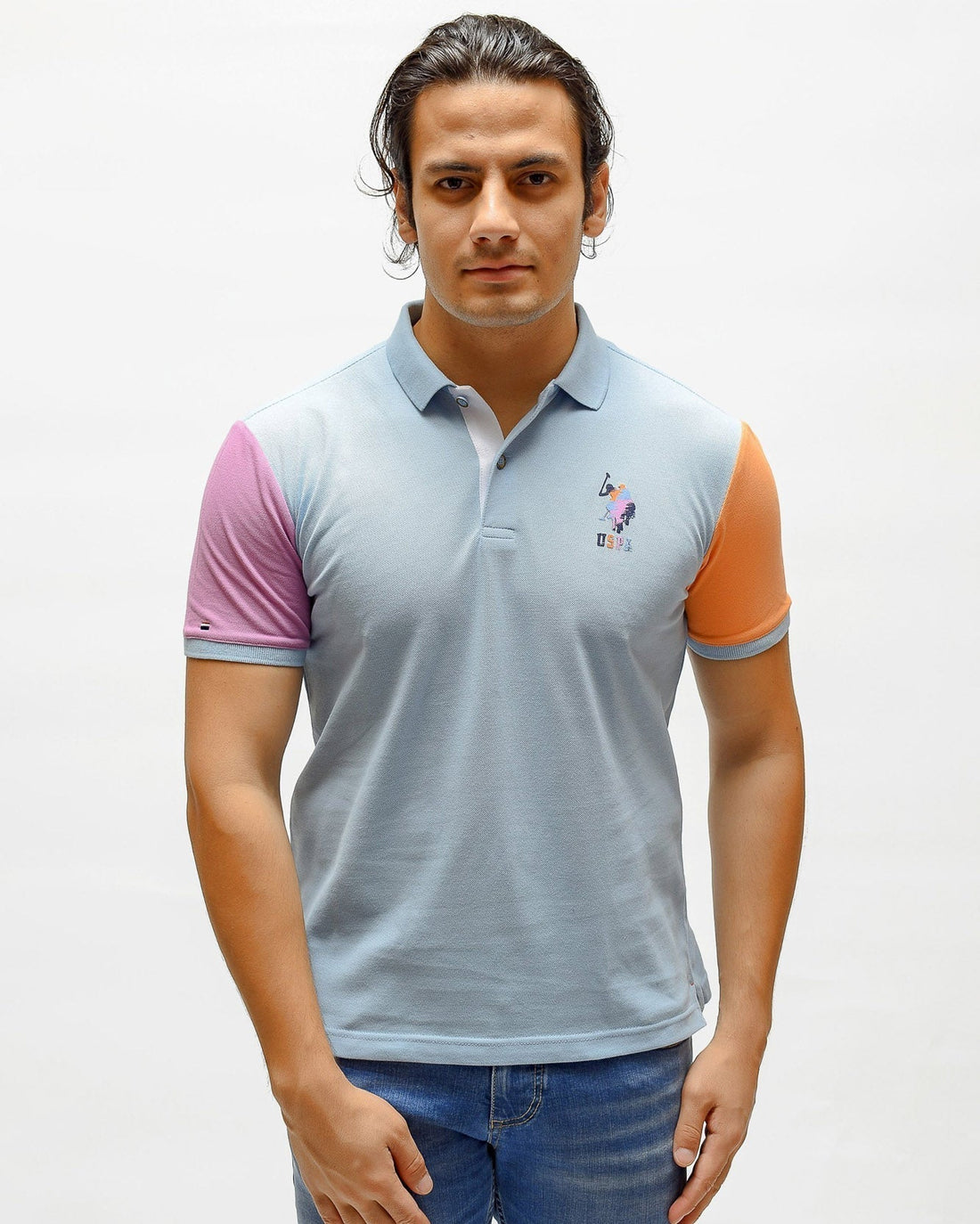 Light Blue T-Shirt U.S. Polo Assn.