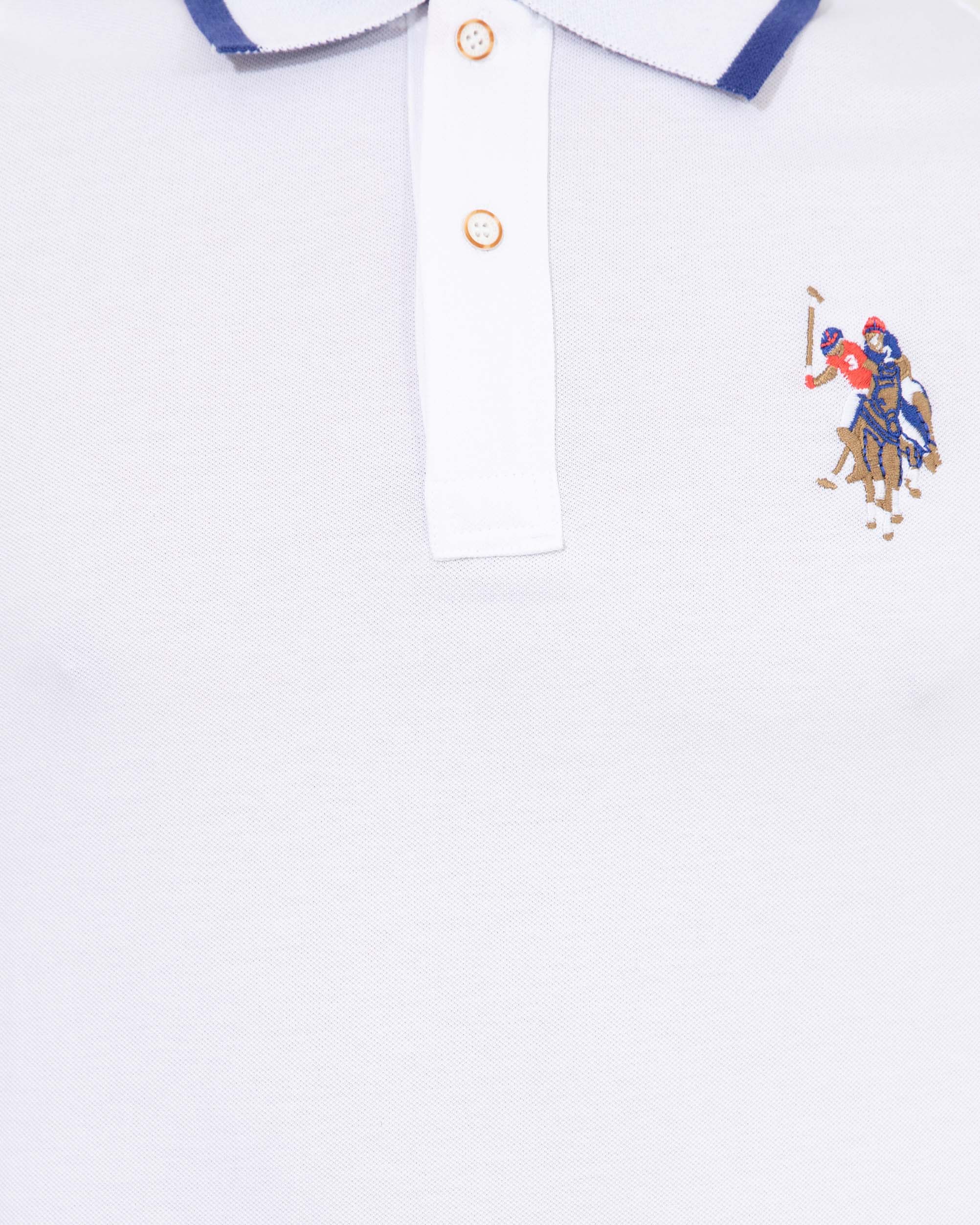White Basic Polo Shirt U.S. Polo Assn.
