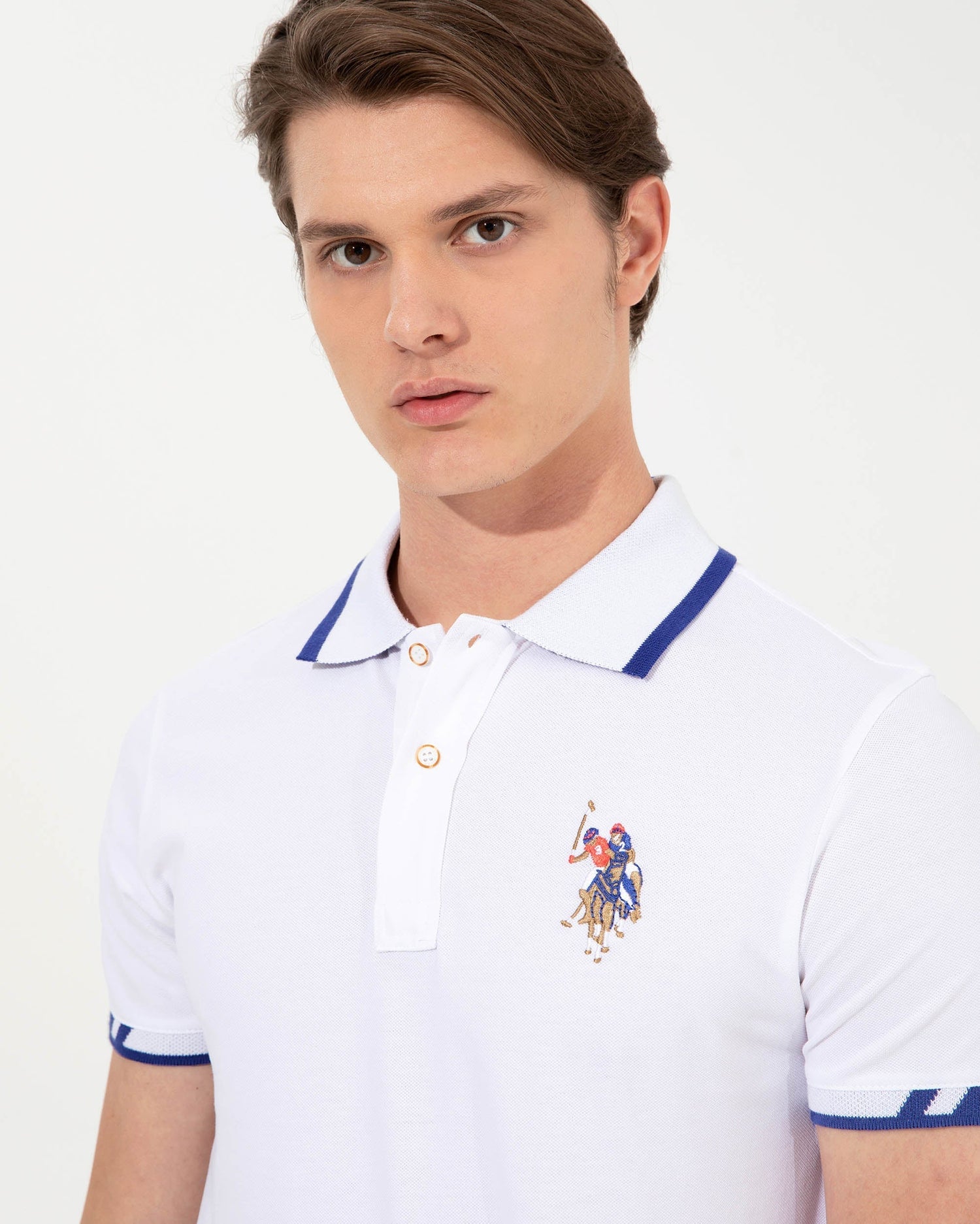 White Basic Polo Shirt U.S. Polo Assn.