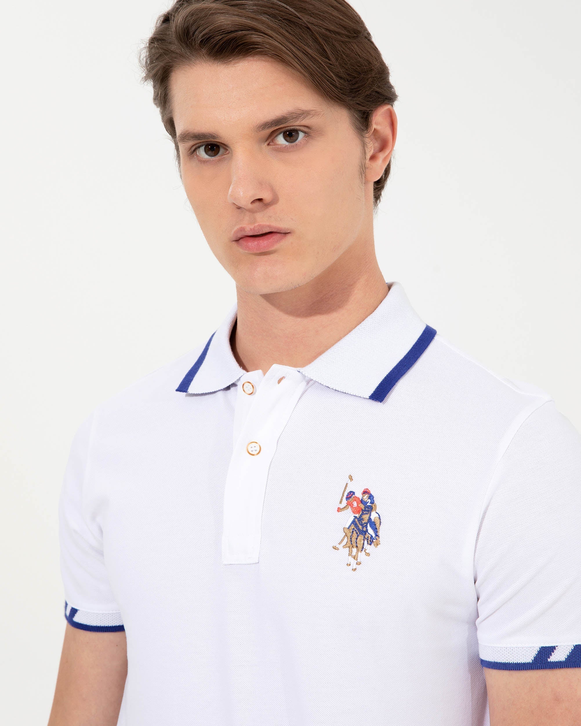 White Basic Polo Shirt U.S. Polo Assn.