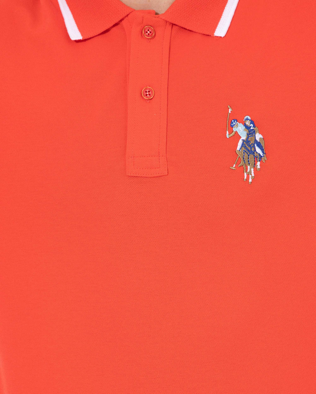 Coral Basic Polo Shirt U.S. Polo Assn.