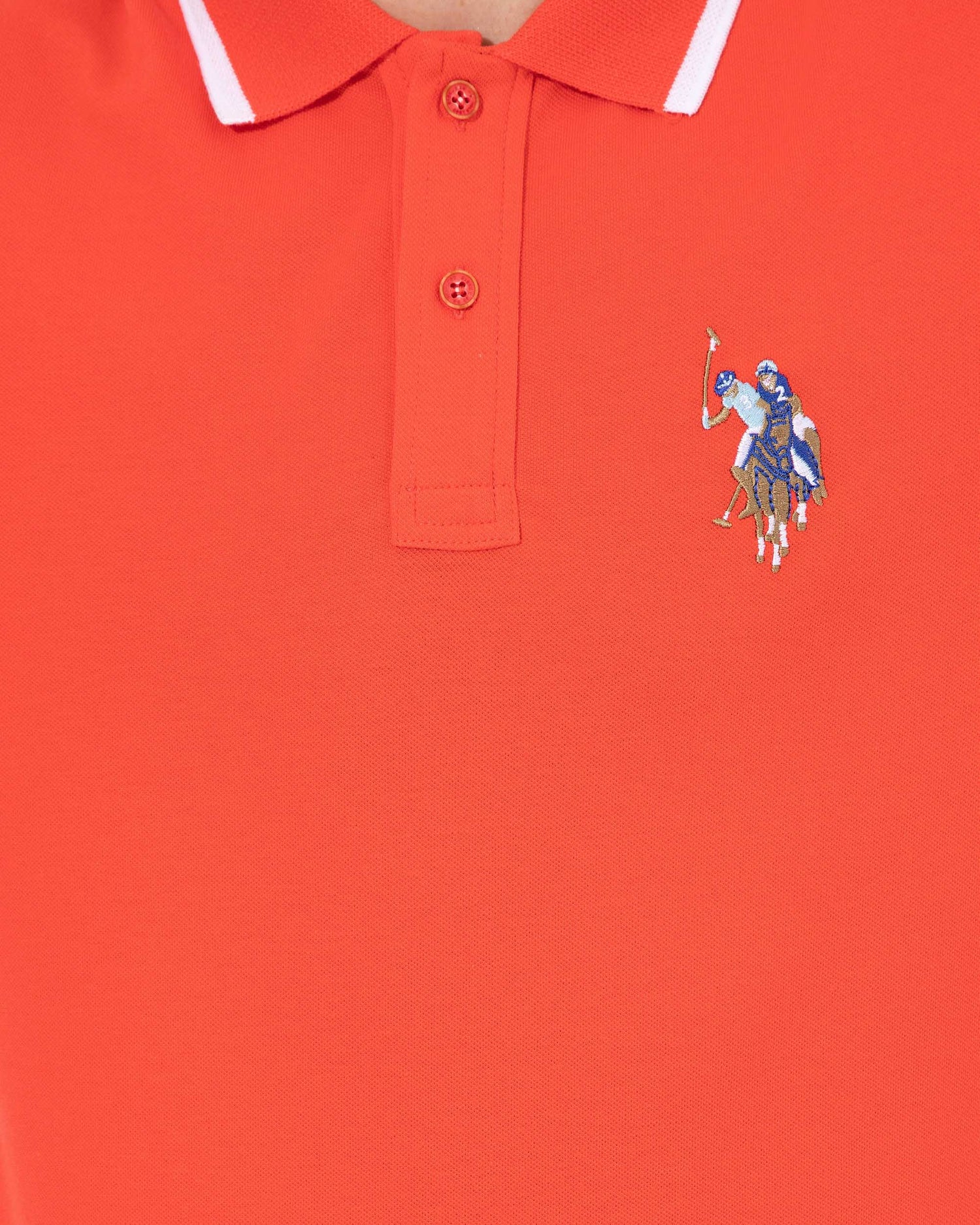 Coral Basic Polo Shirt U.S. Polo Assn.