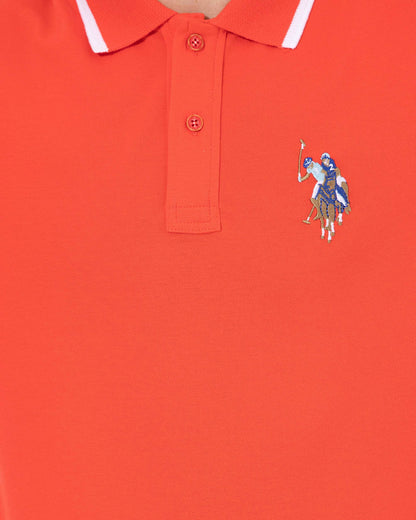 Coral Basic Polo Shirt U.S. Polo Assn.