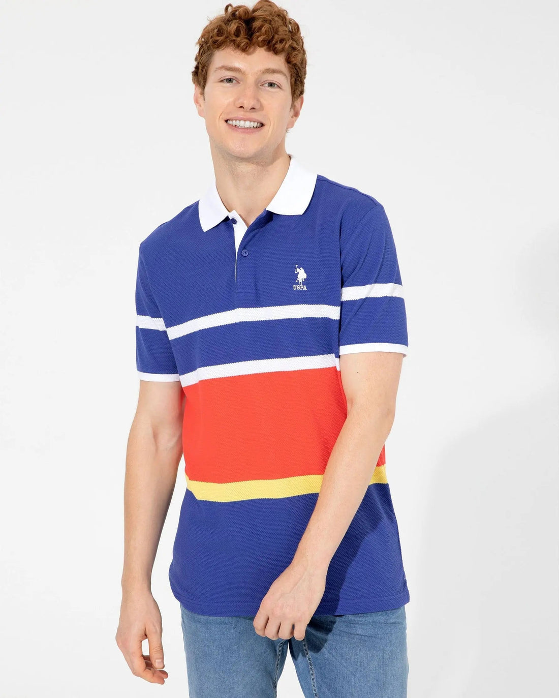 Blue Polo Shirt - BEVAVA