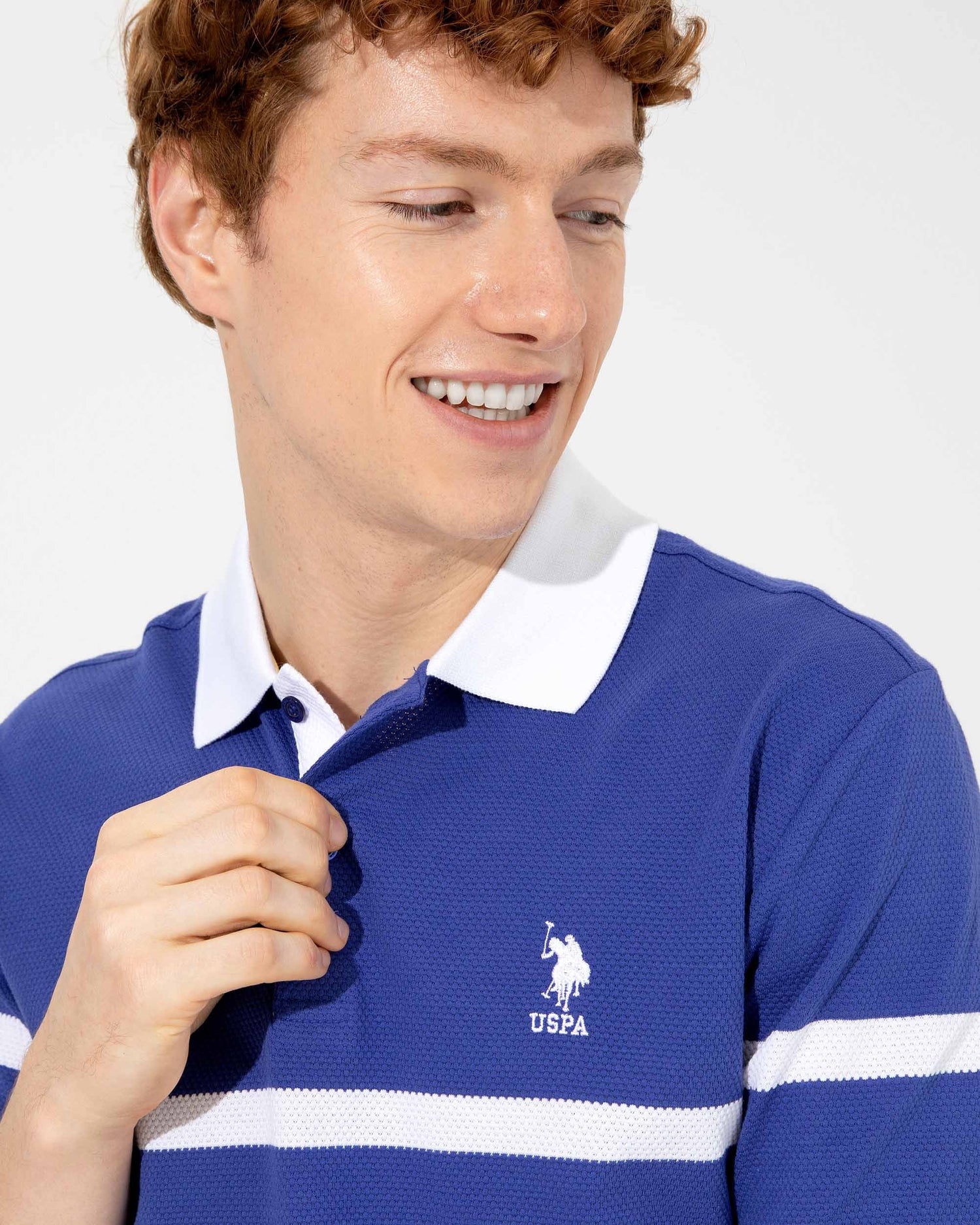 Blue Polo Shirt - BEVAVA
