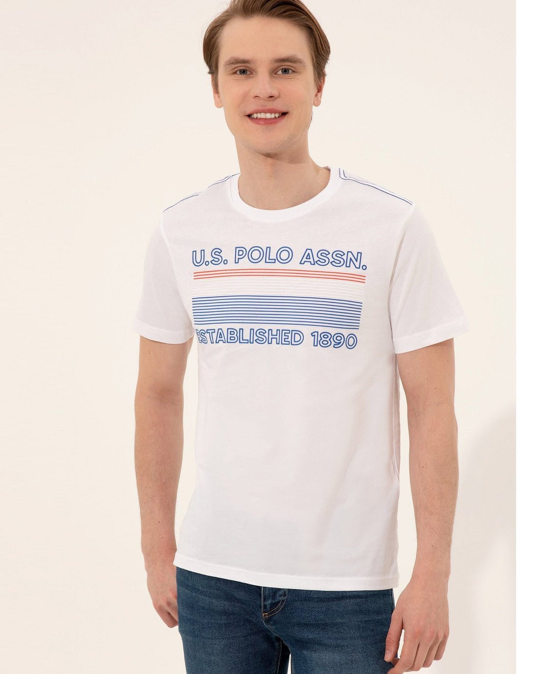 White T-Shirt U.S. Polo Assn.