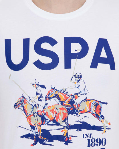 White T-Shirt U.S. Polo Assn.