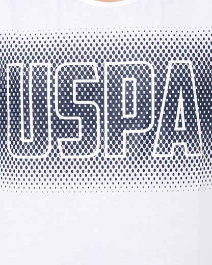 White Crew Neck T-Shirt U.S. Polo Assn.