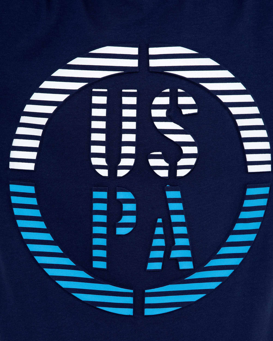 Dark Blue Crew Neck T-Shirt U.S. Polo Assn.