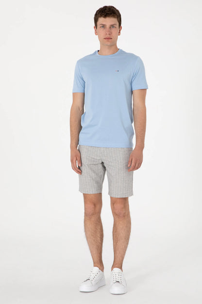 U.S. Polo Assn. Light Blue Men Light Blue T-Shirt SKU: G081SZ0110 2083928_VR003 Image 04