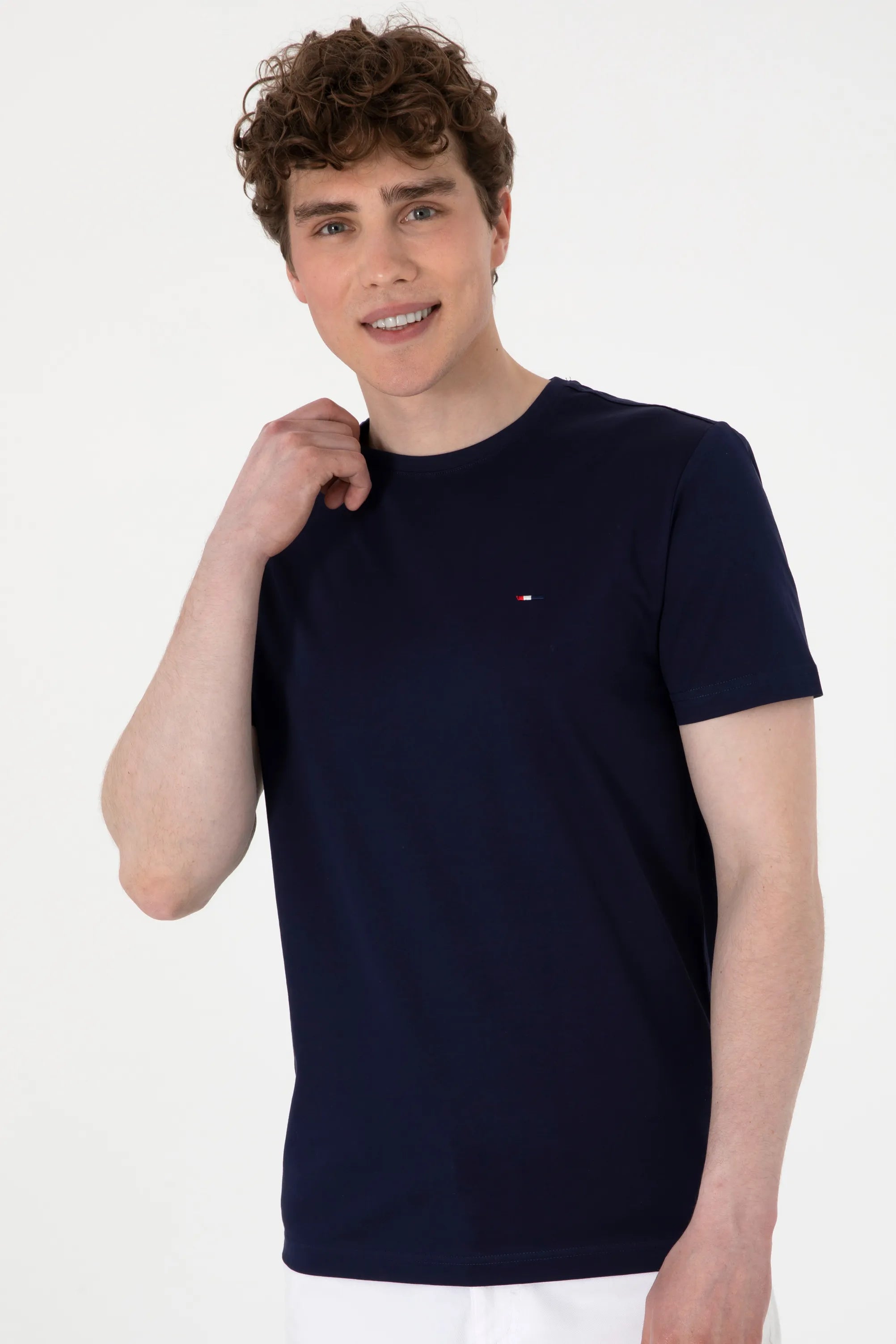 U.S. Polo Assn. Navy Men Navy T-Shirt SKU: G081SZ0110 2083928_VR033 Image 03